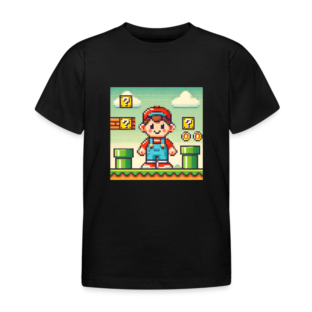 Pixelated Adventure Boy T Shirt For Kids Fox Art AI pixelated-adventure-boy-t-shirt-for-kids-fox-art-ai