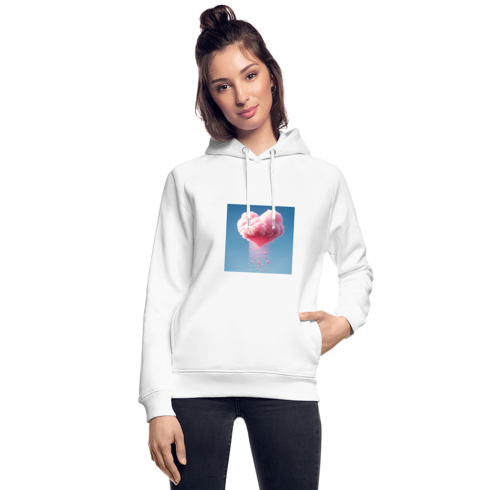 "Heart Rain" Organic Hoodie - Image 2