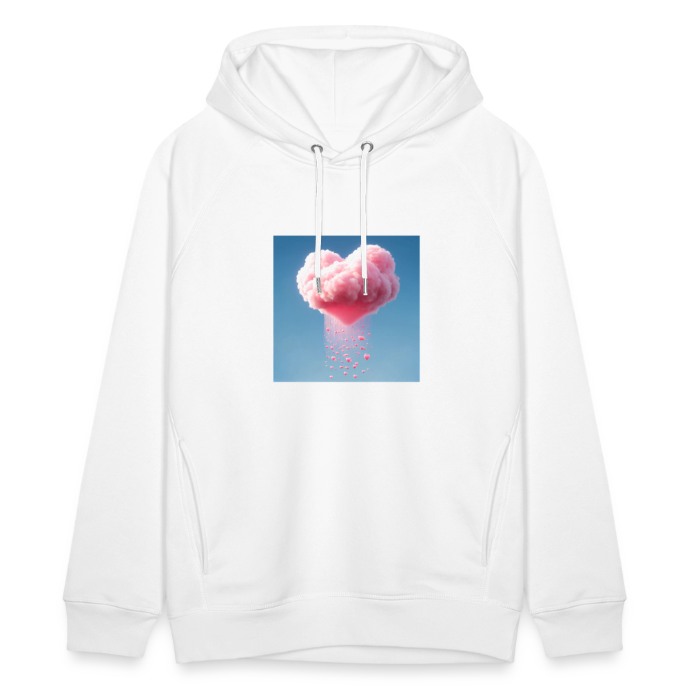 "Heart Rain" Organic Hoodie - Image 4