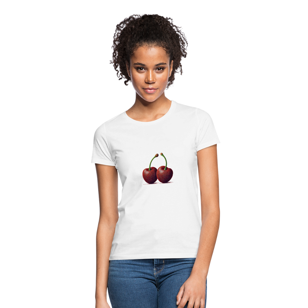 Dotted Delight Cherry Tee for Women - Image 3