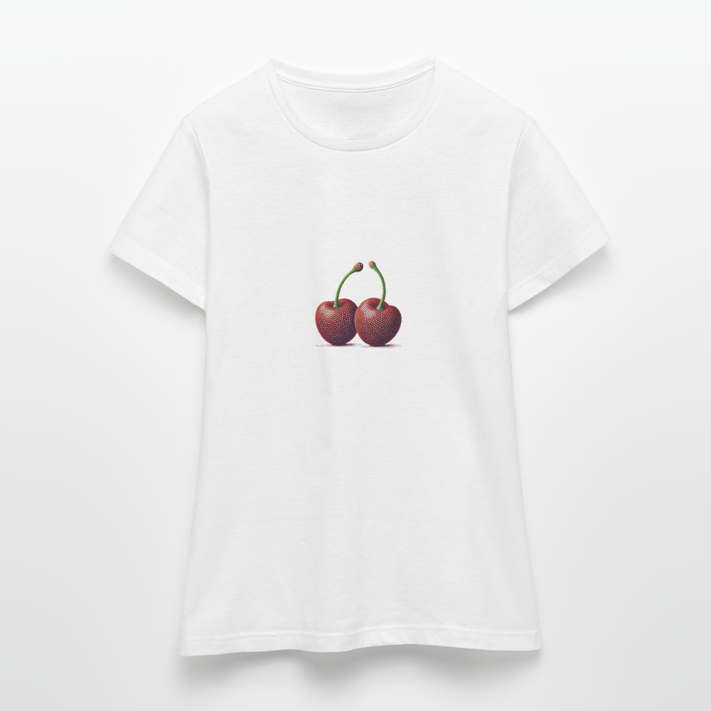 Dotted Delight Cherry Tee for Women - Image 4