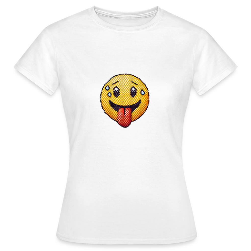 Dotted Emoji Express Tee for Women - Image 2